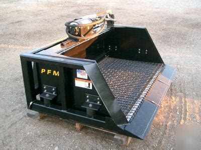 skid steer sand sifter|best skid steer screener.